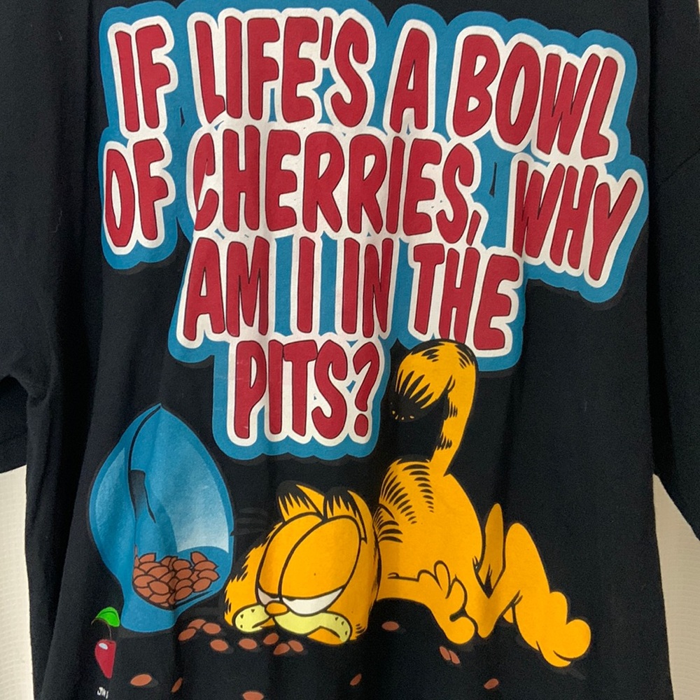 Vintage Garfield Oversized Tee - No Tag